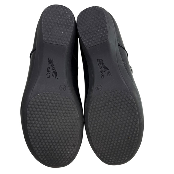 Dansko Fawna Mary Jane Comfort Shoes Women Size 39 US 8.5-9 Black Leather - Picture 9 of 11